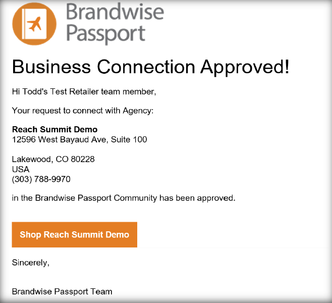 and! Sales Brandwise Passport Step by Step 11